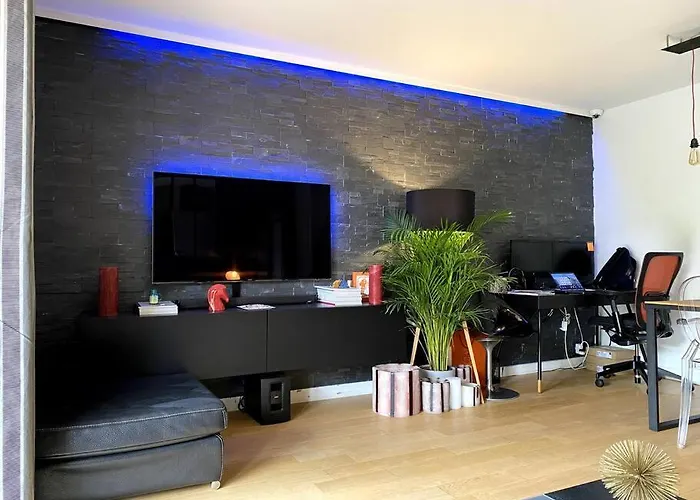 Avec Jacuzzi - Climatisation - Parking Apartamento *