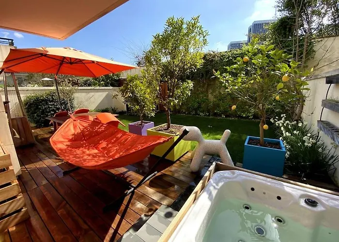 Avec Jacuzzi - Climatisation - Parking Apartmán Bordeaux