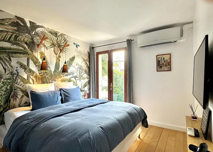 Avec Jacuzzi - Climatisation - Parking Апартаменты